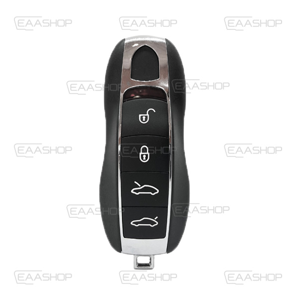 PR09KS - CARCASA DE MANDO KEYLESS 4 BOTONES PORSCHE (PERFIL HU66)