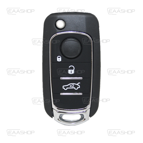 FIA14KS - REMOTE KEY SHELL FOLDING 3 BUTTONS FIAT (PROFILE SIP22)