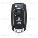 FIA14KS - REMOTE KEY SHELL FOLDING 3 BUTTONS FIAT (PROFILE SIP22)