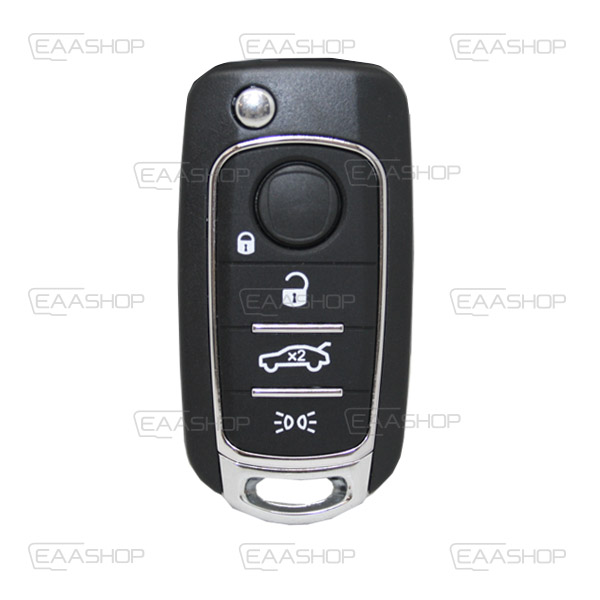 FIA15KS - CARCASA DE MANDO PLEGABLE 4 BOTONES FIAT (PERFIL SIP22)