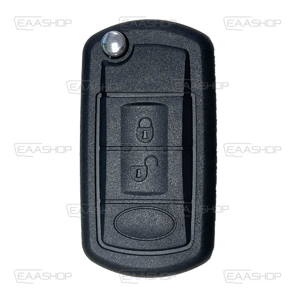 LR11KS - CARCAÇA DE COMANDO DOBRÁVEL 3 BOTÕES LAND ROVER (PERFIL HU92R)