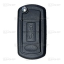LR11KS - REMOTE KEY SHELL FOLDING 3 BUTTONS LAND ROVER (PROFILE HU92R)