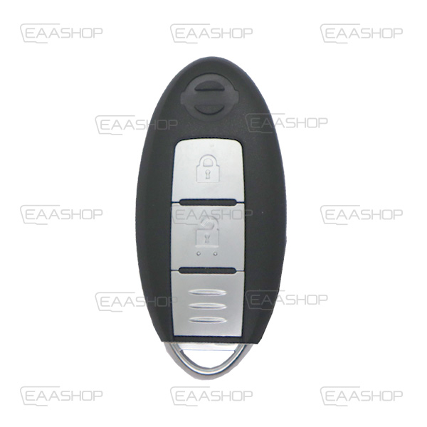 NS09KS - COQUE TÉLÉCOMMANDE KEYLESS 2 BOUTONS NISSAN (LAME NSN14)