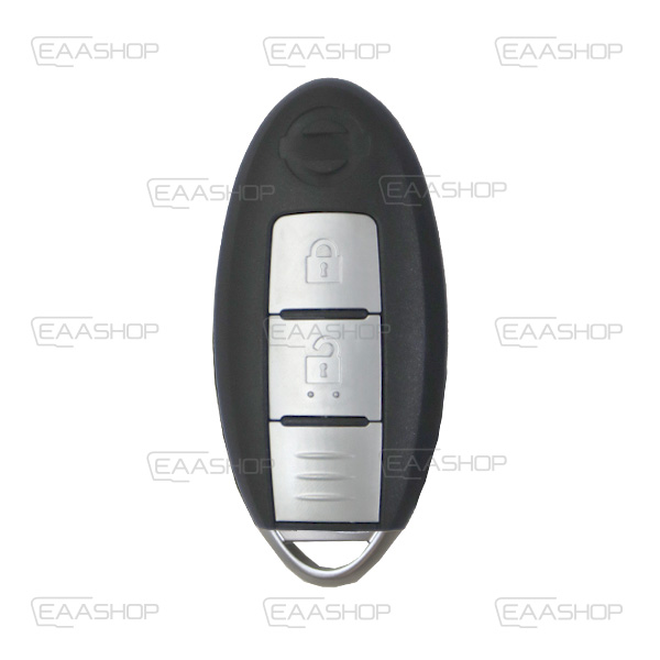 NS10KS - COQUE TÉLÉCOMMANDE KEYLESS 2 BOUTONS NISSAN (LAME NSN14)