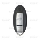 NS10KS - REMOTE KEY SHELL KEYLESS 2 BUTTONS NISSAN (PROFILE NSN14)