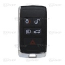 LR12KS - CARCAÇA DE COMANDO KEYLESS 5 BOTÕES LAND ROVER (PERFIL HU101)