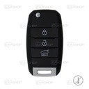 KI05RC - COMANDO 3 BOTÕES KIA (NOVO FORMATO)- ORIGINAL