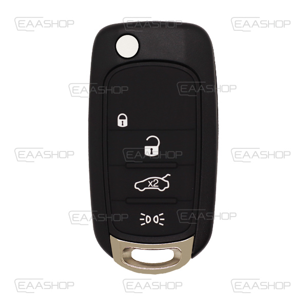 FI20RC - TELEMANDO PLEGABLE 4 BOTONES FIAT (FORMATO MODERNO) - PCB ORIGINAL