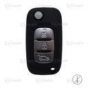 RE40RC - TÉLÉCOMMANDE PLIABLE 3 BOUTONS RENAULT ORIGINAL
