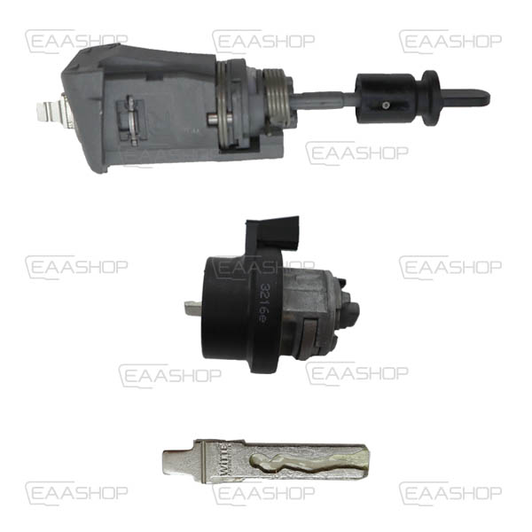 AU02LK - KIT BOMBÍN PUERTA + ANTIRROBO  AUDI A3  PERFIL HU66 ORIGINAL  