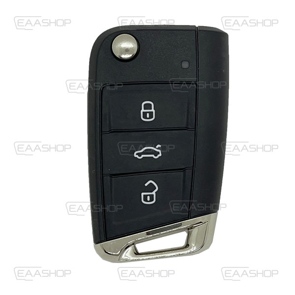 VW35RC - TELEMANDO PLEGABLE 3 BOTONES VW - ORIGINAL