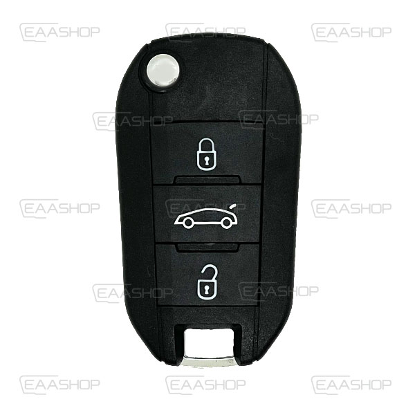 PE50RC - COMANDO DOBRÁVEL 3 BOTÕES PEUGEOT (HU83)