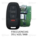 XH31RC - TÉLÉCOMMANDE KEYLESS 3+1 BOUTONS TYPE XHORSE AUDI PROXIMITY