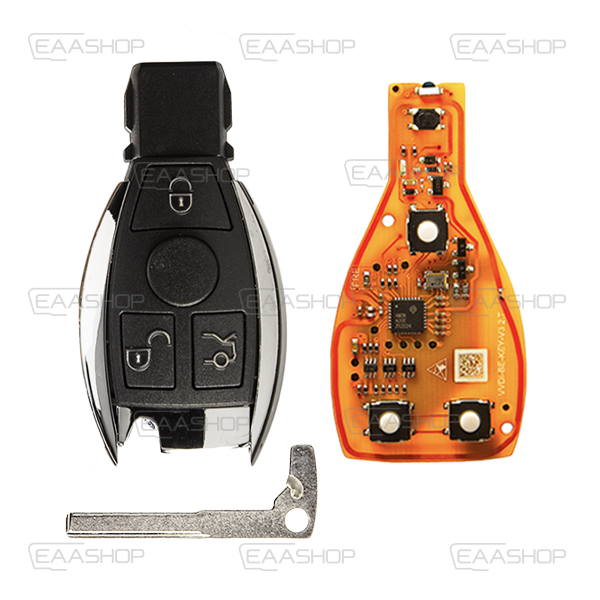 MB08RC - TELEMANDO XHORSE INSERTABLE MERCEDES 3 BOTONES