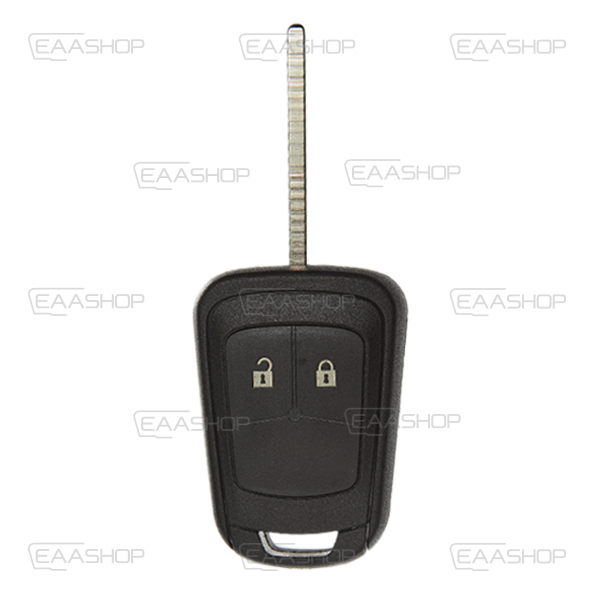 OP10KS - CARCASA DE MANDO FIJO 2 BOTONES OPEL (PERFIL HU100)