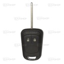 OP10KS - COQUE TELECOMMANDE FIXE 2 BOUTONS OPEL (PERFIL HU100)