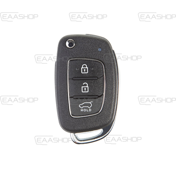 HY26KS - CARCASA DE MANDO PLEGABLE 3 BOTONES HYUNDAI/KIA (PERFIL KIA7)