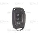 HY26KS - CARCASA DE MANDO PLEGABLE 3 BOTONES HYUNDAI/KIA (PERFIL KIA7)