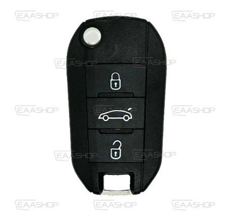 ST01RC - TELEMANDO PEUGEOT CITROEN OPEL 3 BOTONES PERFIL HU83